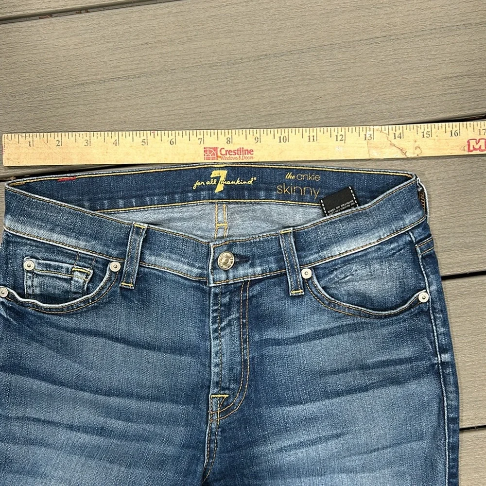 7 for all mankind women’s 28 - Picture 5 of 7